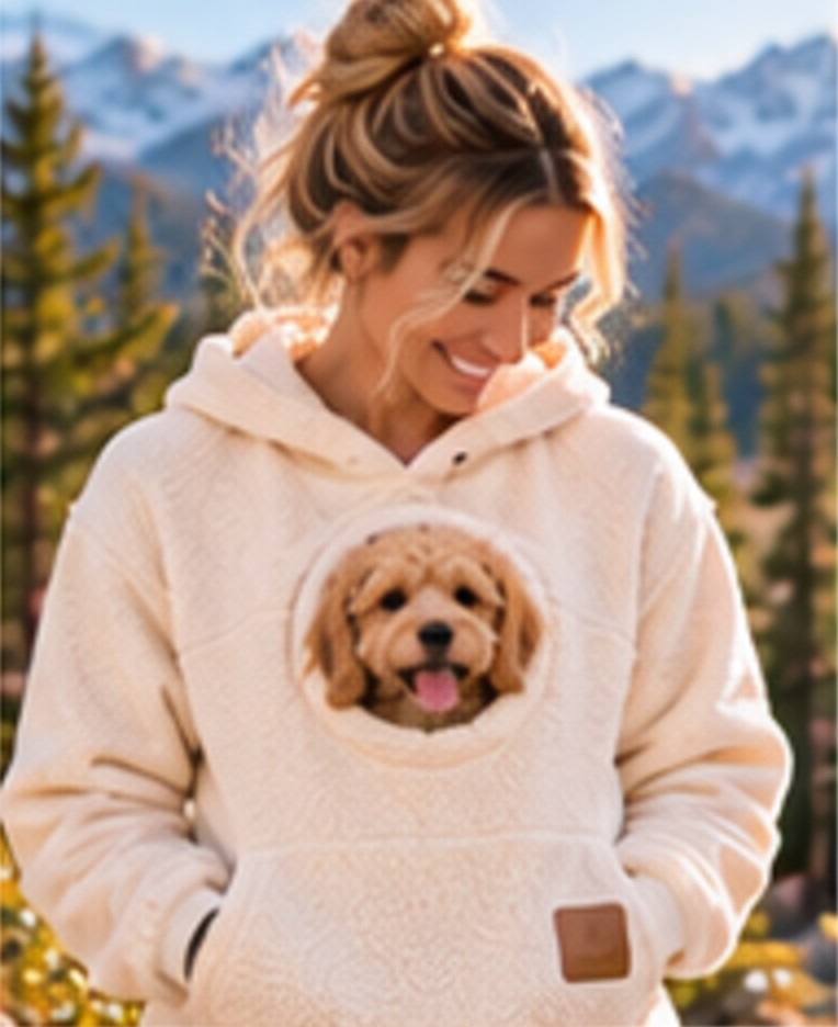 Pet Pouch Cuddle Hoodie
