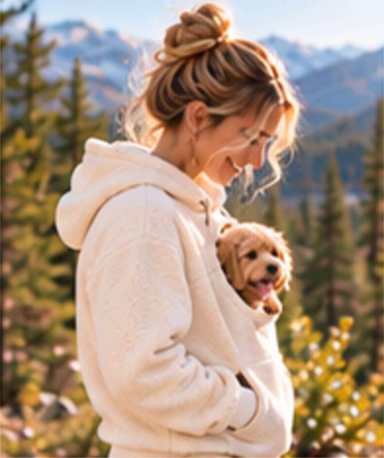 Pet Pouch Cuddle Hoodie