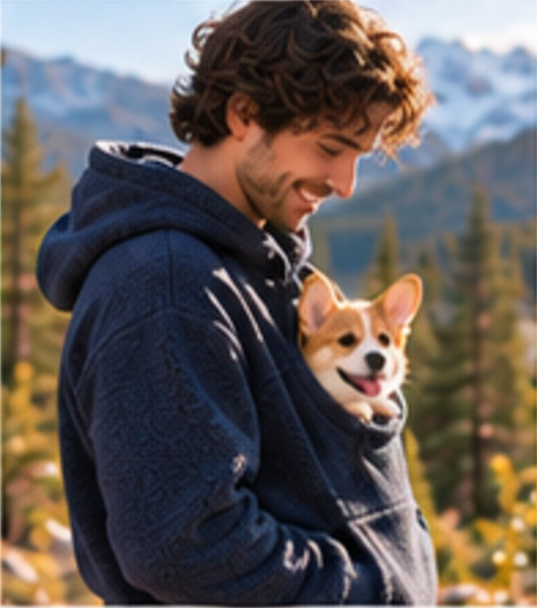 Pet Pouch Cuddle Hoodie