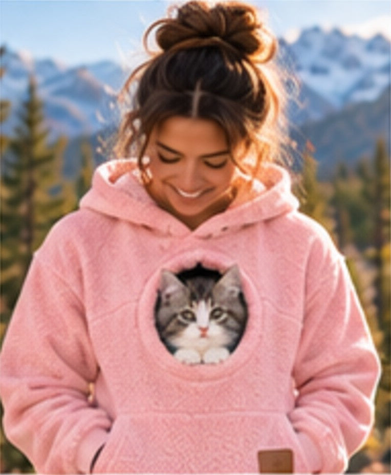 Pet Pouch Cuddle Hoodie