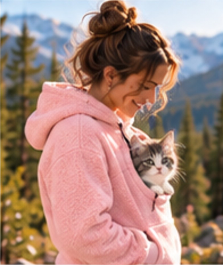 Pet Pouch Cuddle Hoodie