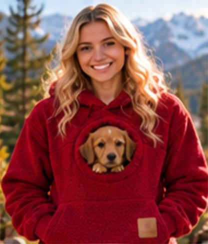 Pet Pouch Cuddle Hoodie