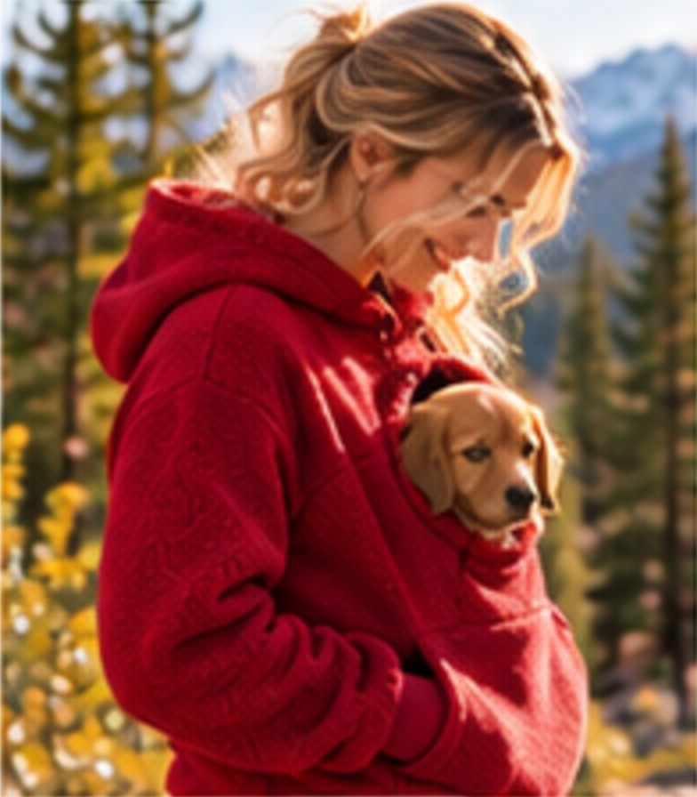 Pet Pouch Cuddle Hoodie