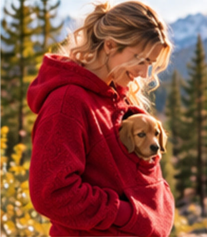 Pet Pouch Cuddle Hoodie